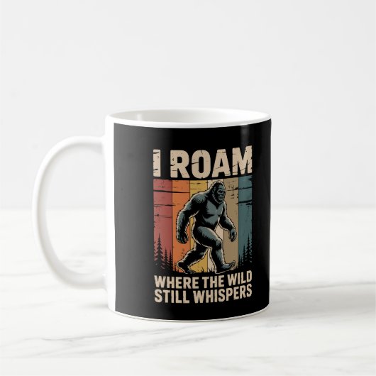 Kryptid Bigfoot Sasquatch Dschungelforscher Tasse (Links)