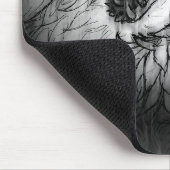 Kryptid: Snow Wasset Skizze Mousepad (Ecke)