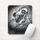 Kryptid: Snow Wasset Skizze Mousepad (Mit Mouse)