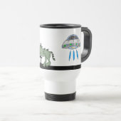 Kryptid, UFO, Big Foot, Chupacabra, Alien Reisebecher (VorderseiteRechts)