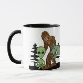 Kryptid, UFO, Big Foot, Chupacabra, Alien Tasse (Links)