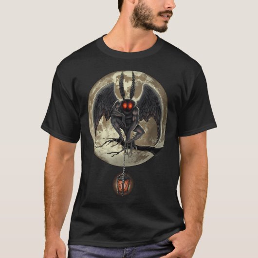 Kryptide Mothman T-Shirt (Vorderseite)