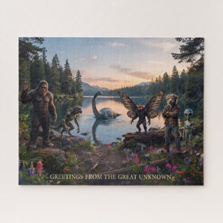 Kryptiden | Bigfoot, Chupa, Mothman, Dogman Loch Puzzle