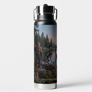 Kryptiden | Bigfoot, Chupa, Mothman, Dogman Loch Trinkflasche