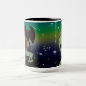 Kryptiden, Bigfoot, Sasquatch, Mothman, Alien, UFO Tasse (Zentrum)