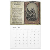 Kryptiden des Weltkalenders Kalender (Jan 2027)