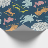 Kryptiden-Identifizierungsleitfaden für Kryptozool Geschenkpapier (Ecke)