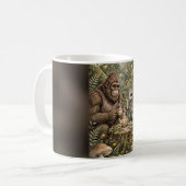 Kryptiden-Teegesellschaft-Cottagecore-Tasse Kaffeetasse (Vorderseite Links)