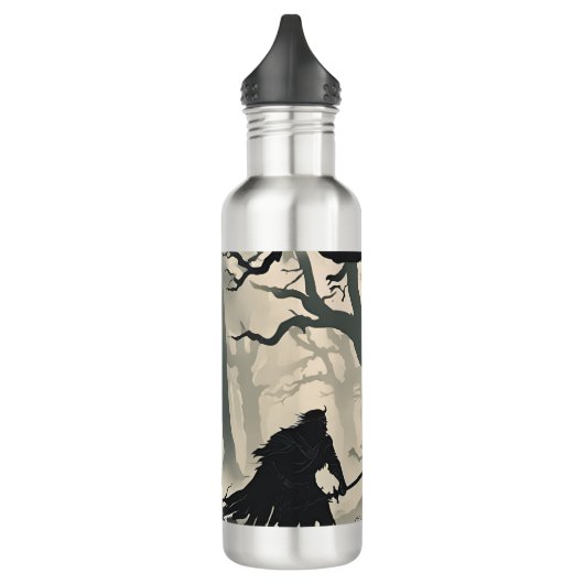 Kryptidwald Edelstahlflasche (Links)