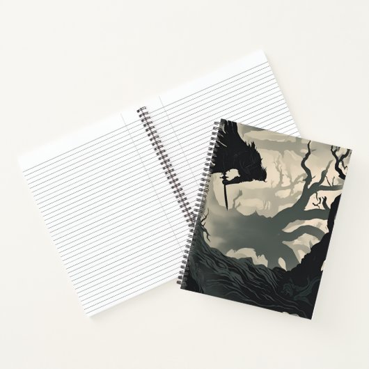 Kryptidwald Notizblock (Innenseite)