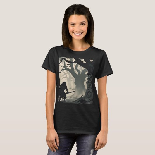 Kryptidwald T-Shirt (Vorne ganz)