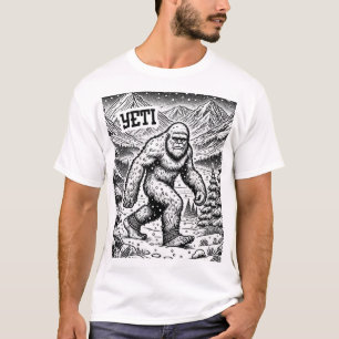 Kryptische Verschwörung - Yeti T-Shirt