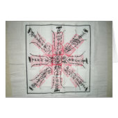 Kryptische Weihnachtskarte (Vorderseite (Horizontal))