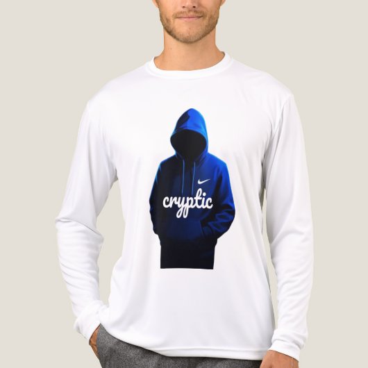 "kryptisches" Sweatshirt Tri-Blend Shirt (Vorderseite)