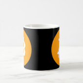 Krypto Bitcoin Blockchain Kryptowährungs-Spaß Kaffeetasse (Mittel)
