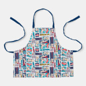 Krypto Comic Panel Muster Schürze (Vorderseite)