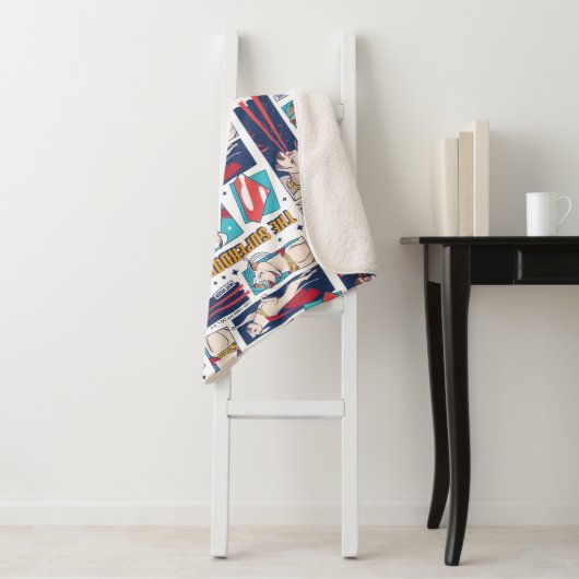 Krypto Comic Panel Muster Sherpadecke (Beispiel)