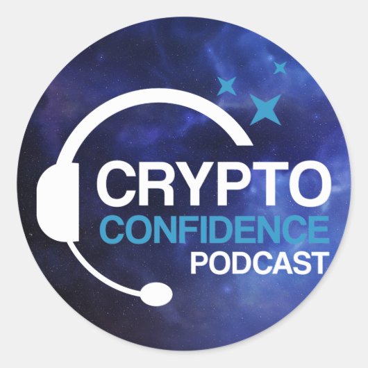 Krypto Confidence Podcast Aufkleber (Blatt 20) (Vorderseite)