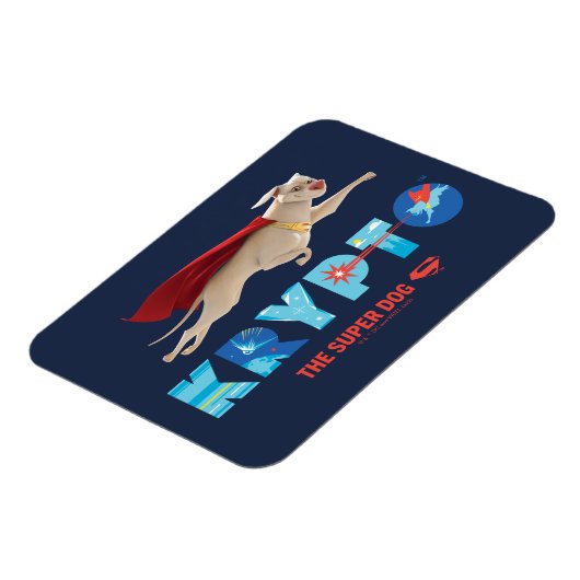Krypto Der Super-Hund Magnet (Linke Seite)