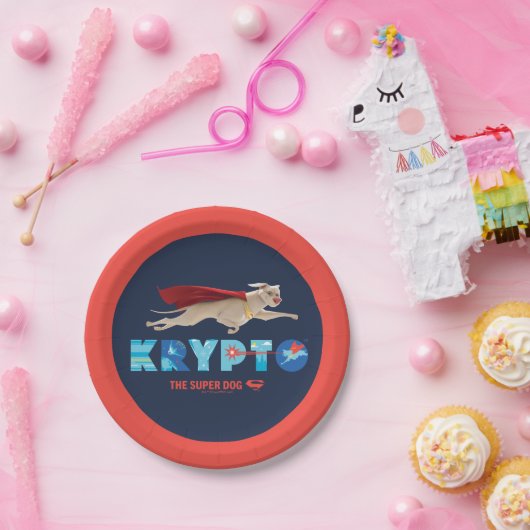 Krypto Der Super-Hund Pappteller (Party)
