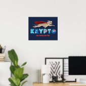 Krypto Der Super-Hund Poster (Heimbüro)