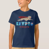 Krypto Der Super-Hund T-Shirt (Vorderseite)