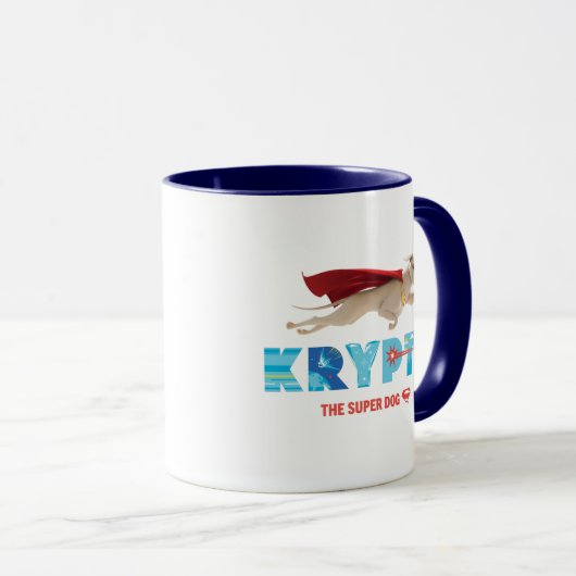 Krypto Der Super-Hund Tasse (VorderseiteRechts)