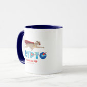Krypto Der Super-Hund Tasse (Vorderseite Links)