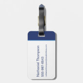 Krypto Die Super-Dog-Comic-Panels Gepäckanhänger (Rückseite vertikal)