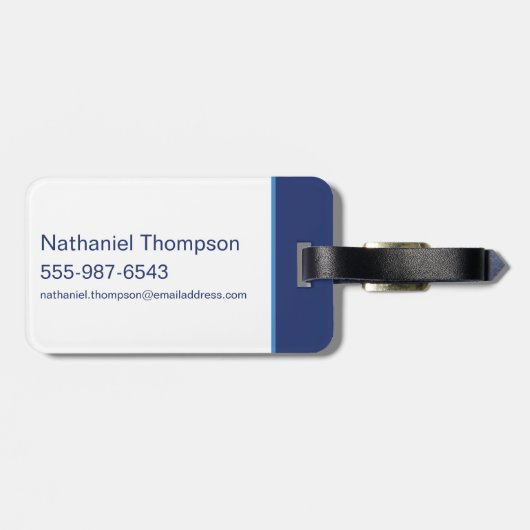 Krypto Die Super-Dog-Comic-Panels Gepäckanhänger (Rückseite horizontal)