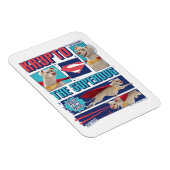 Krypto Die Super-Dog-Comic-Panels Magnet (Rechte Seite)