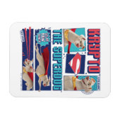 Krypto Die Super-Dog-Comic-Panels Magnet (Horizontal)