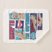 Krypto Die Super-Dog-Comic-Panels Sherpadecke (Vorderseite (Horizontal))