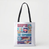 Krypto Die Super-Dog-Comic-Panels Tasche (Vorderseite)