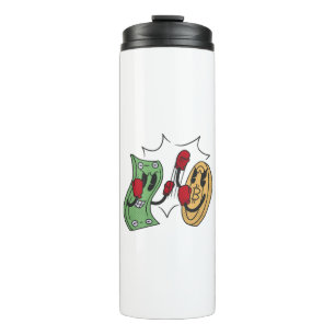 Krypto Fight Club Thermosbecher