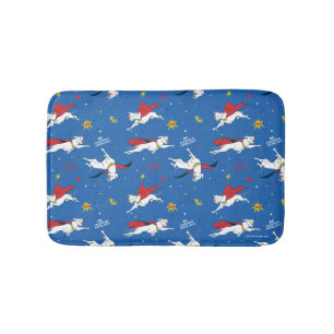 Krypto Flying Pattern Badematte