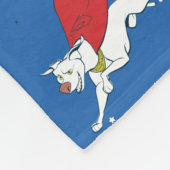 Krypto Flying Pattern Fleecedecke (Ecke)