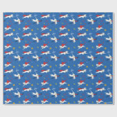 Krypto Flying Pattern Geschenkpapier (Flach)