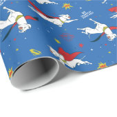 Krypto Flying Pattern Geschenkpapier (Rolleneckpunkt)