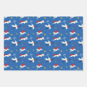 Krypto Flying Pattern Geschenkpapier Set (Vorderseite 3)