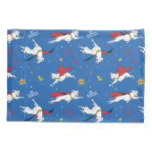 Krypto Flying Pattern Kissenbezug (Rückseite)