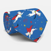 Krypto Flying Pattern Krawatte (Gerollt)