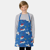 Krypto Flying Pattern Schürze (Getragen)