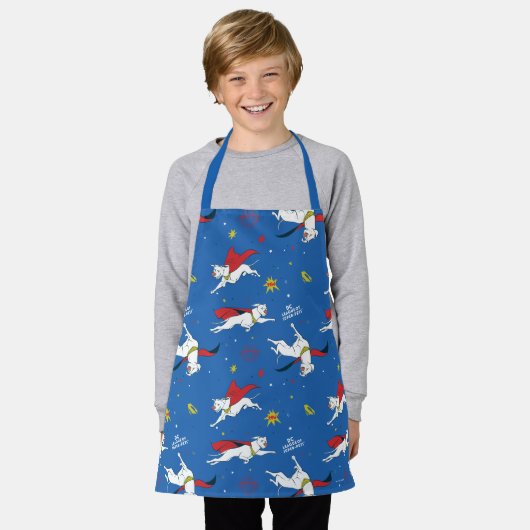 Krypto Flying Pattern Schürze (Getragen)