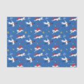 Krypto Flying Pattern Seidenpapier (Vorderseite)