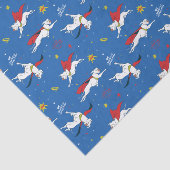 Krypto Flying Pattern Seidenpapier (Ausschnitt)