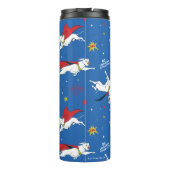 Krypto Flying Pattern Thermosbecher (Rückseite)