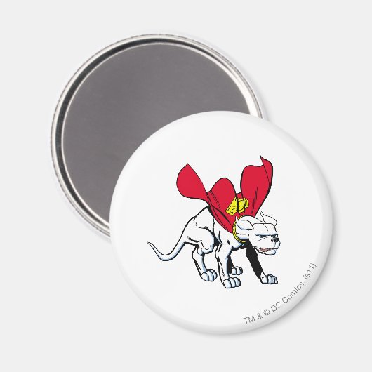 Krypto Growls Magnet (Vorderseite/Rückseite)