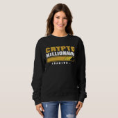 Krypto Krypto-Millionär lädt Sweatshirt (Vorne ganz)