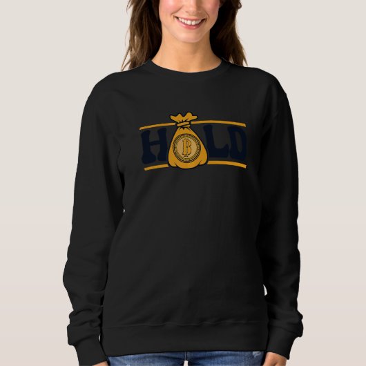 Krypto Kryptowährung Blockchain Krypto Handel halt Sweatshirt (Vorderseite)